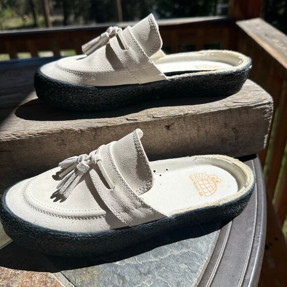 Last Resort AB Tasseled Skateboard Shoe Slide Loafer SZ 6 Suede VM005 MODIFIED - Picture 4 of 9